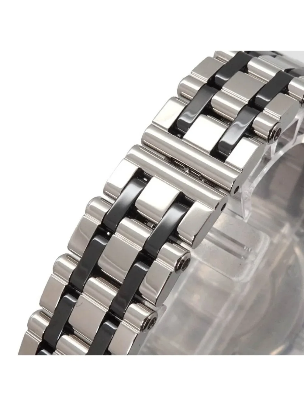 Tiffany & Co Atlas 68 Watch Heart Date Black Automatic